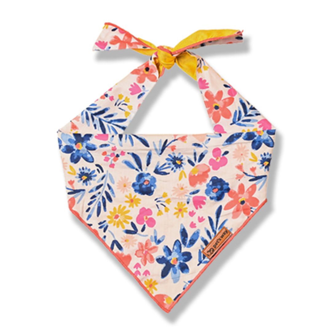 Sunshine Satin Bandana-petsway