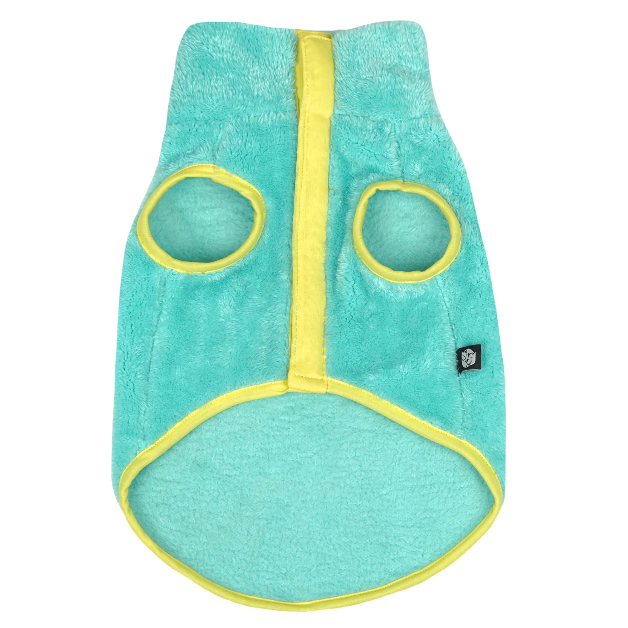 Crazy Fur - Teal Dog Jacket