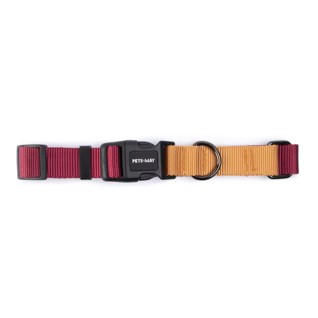 Wine & Honey Pet Collar-petsway