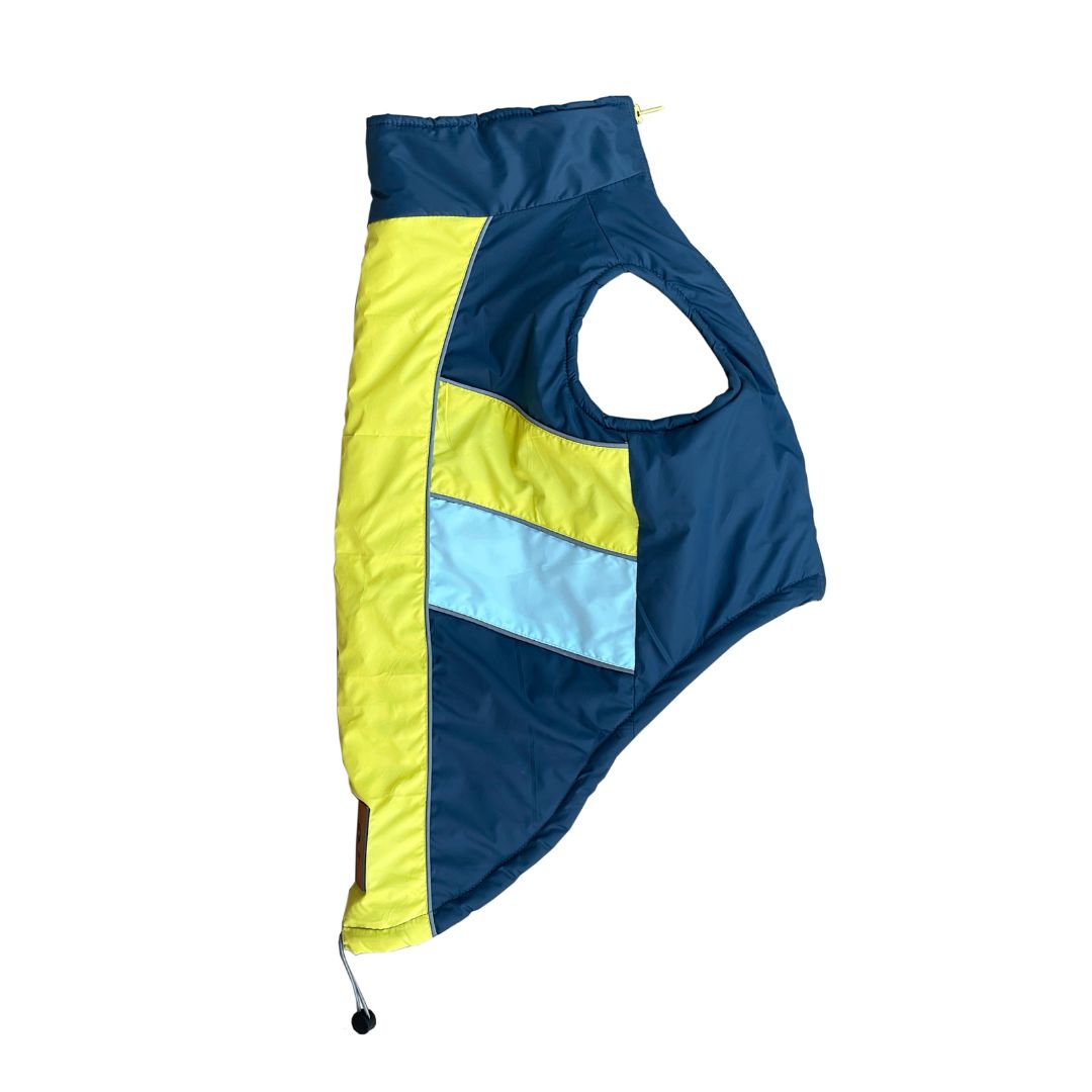 Side image of Winterberry - Airforce Dog Jacket Petsway