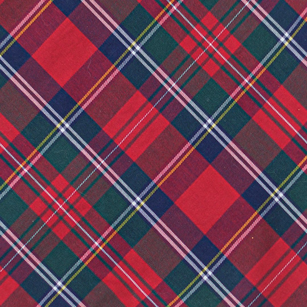 print of X-Mas Tartans Bandana-petsway