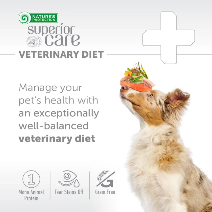 Nature’s Protection Superior Care Veterinary Diet Dermatosis Salmon Adult All Breed Dog Dry Food