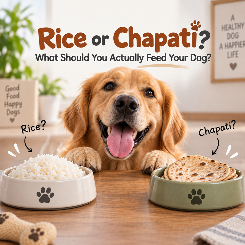 Rice or Chapati: What Should You Actually Feed Your Dog?