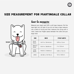 Emerald & Peach - Maritangle Dog collar