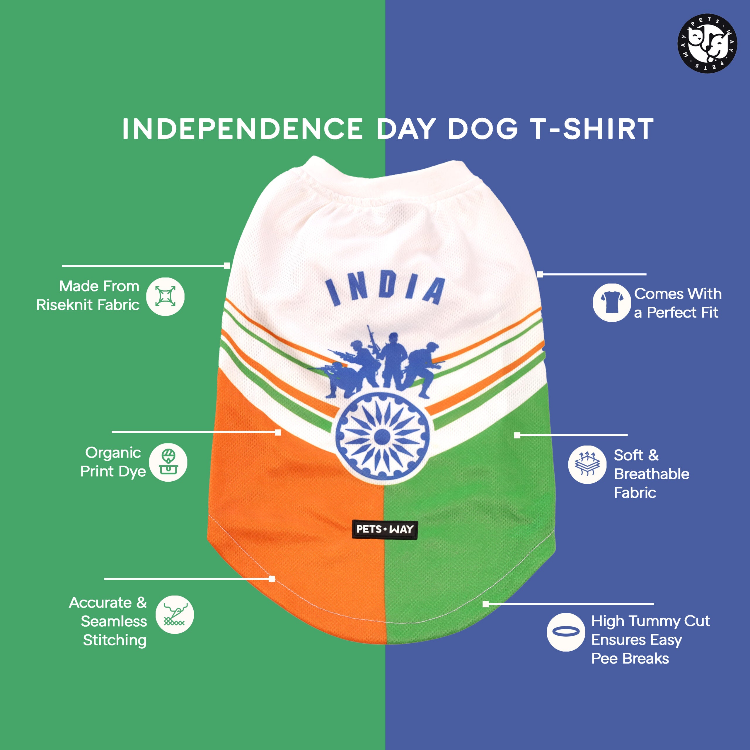 Independence Day Dog T-Shirt