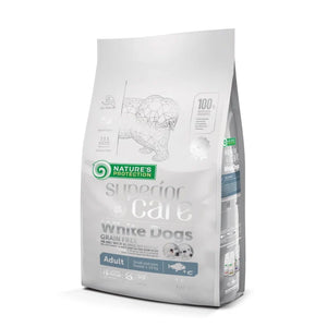 Nature's Protection Superior Care White Dogs Grain Free White Fish Adult Small and Mini Breeds Dog Dry Food