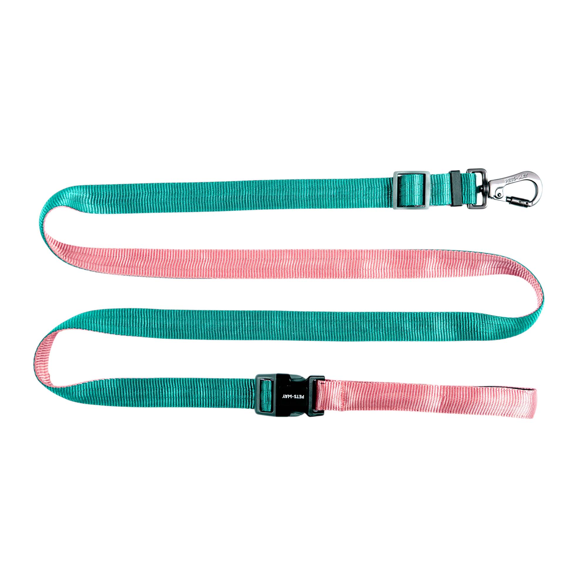 EMERALD & PEACH MULTIPURPOSE FLEX LEASH