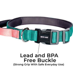 EMERALD & PEACH PRO GRIP COLLAR