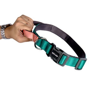 EMERALD & PEACH PRO GRIP COLLAR