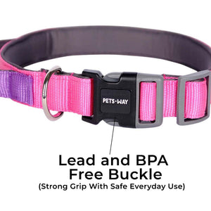 FUSCHIA & AMETHYST PRO GRIP COLLAR