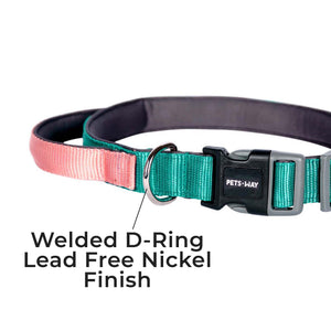 EMERALD & PEACH PRO GRIP COLLAR