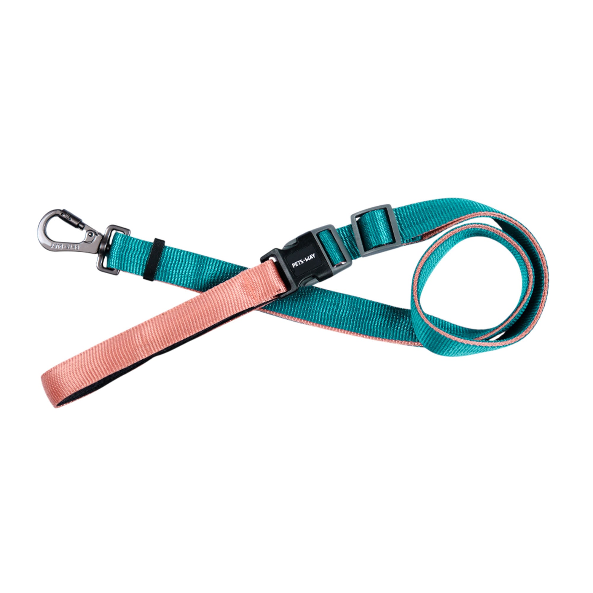 EMERALD & PEACH MULTIPURPOSE FLEX LEASH