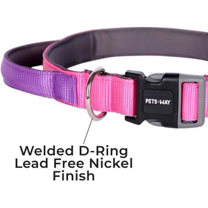 FUSCHIA & AMETHYST PRO GRIP COLLAR