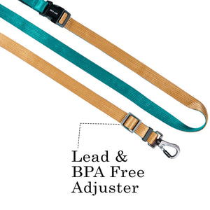 HONEY & EMERALD FLEX 7 IN 1 HANDSFREE LEASH