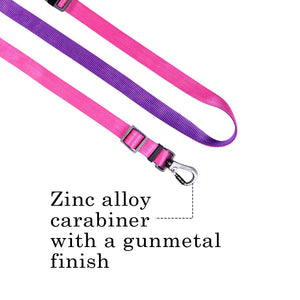 FUSCHIA & AMETHYST FLEX 7 IN 1 LEASH