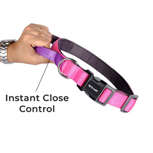 FUSCHIA & AMETHYST PRO GRIP COLLAR