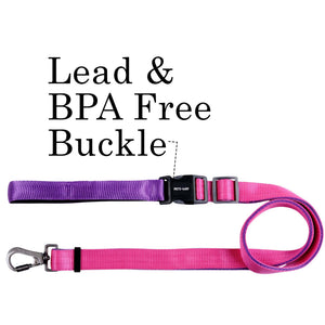 FUSCHIA & AMETHYST FLEX 7 IN 1 LEASH