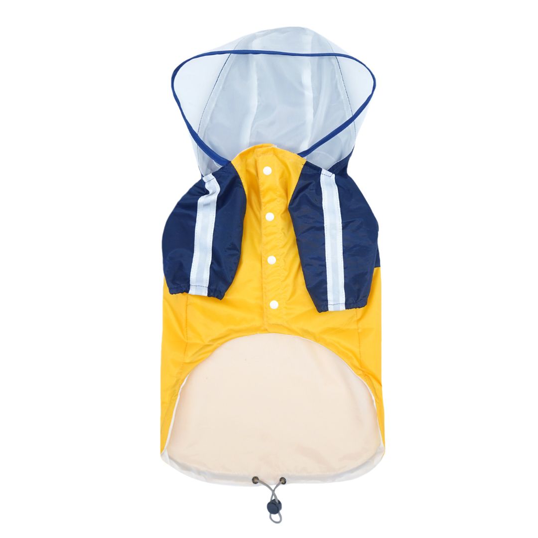 Rainstorm Dog Raincoat-Canary