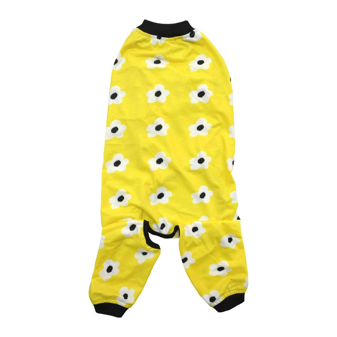 Daisy Printed Dog Jumpsuit