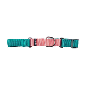 EMERALD & PEACH MARTINGALE COLLAR