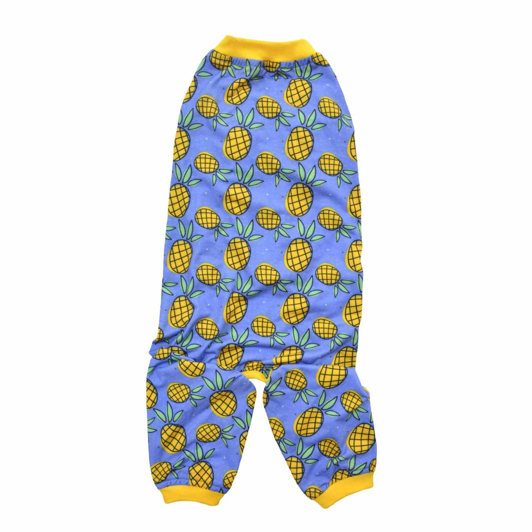 Pineapple Printed Dog Jumpsuit