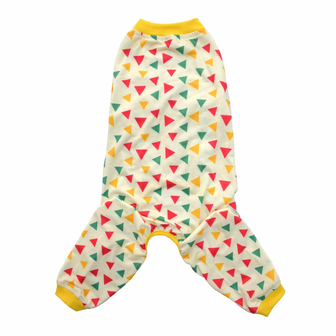 Tazzo Printed Dog Jumpsuit