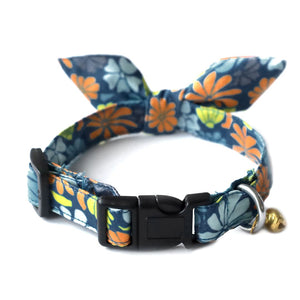 Bold Bloom Puppy & Cat Collar Leash Set