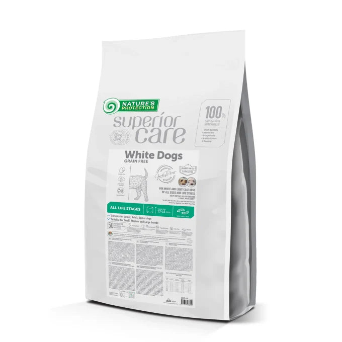 Nature's Protection White Dogs Grain Free Insect All Sizes and Life Stages Dog Dry Food