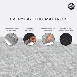 Textured Slate Mattress for Dogs