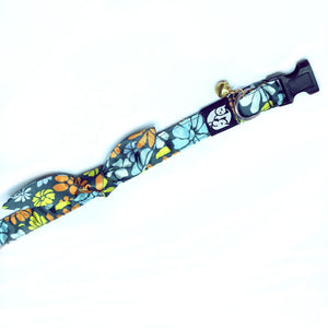 Bold Bloom Puppy & Cat Collar Leash Set