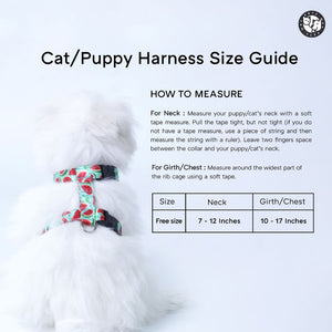 Watermelon Puppy & Cat Harness