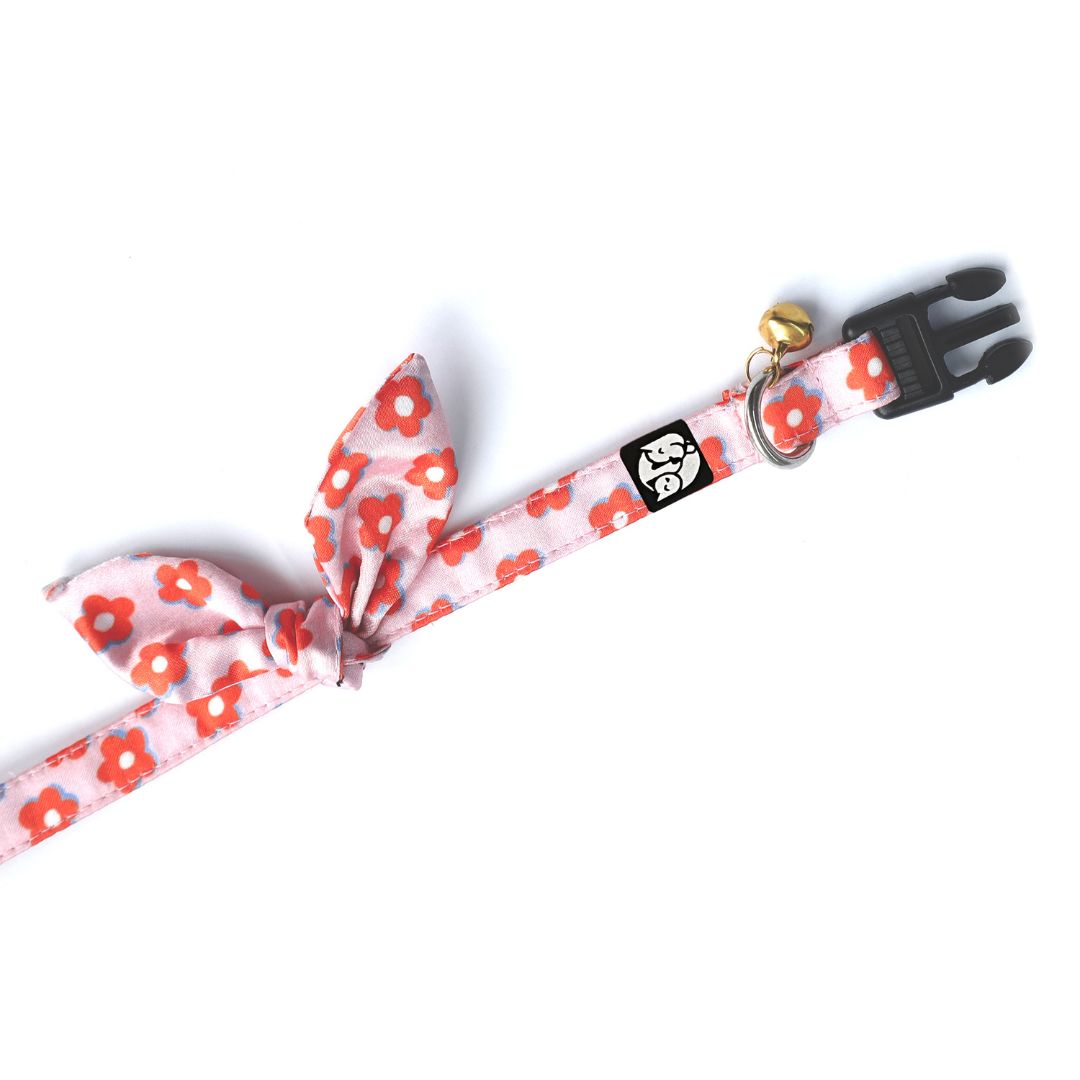 Pawfect Flower Puppy & Cat Collar Leasah Set