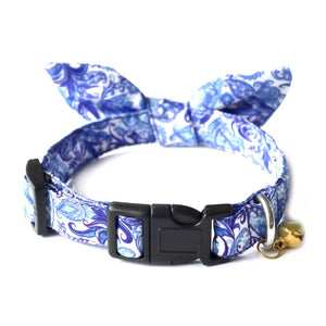 Paisley Puppy & Cat Collar Leash Set