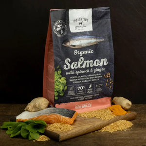 Go Native Salmon with Spinach & Ginger Dog Dry Food