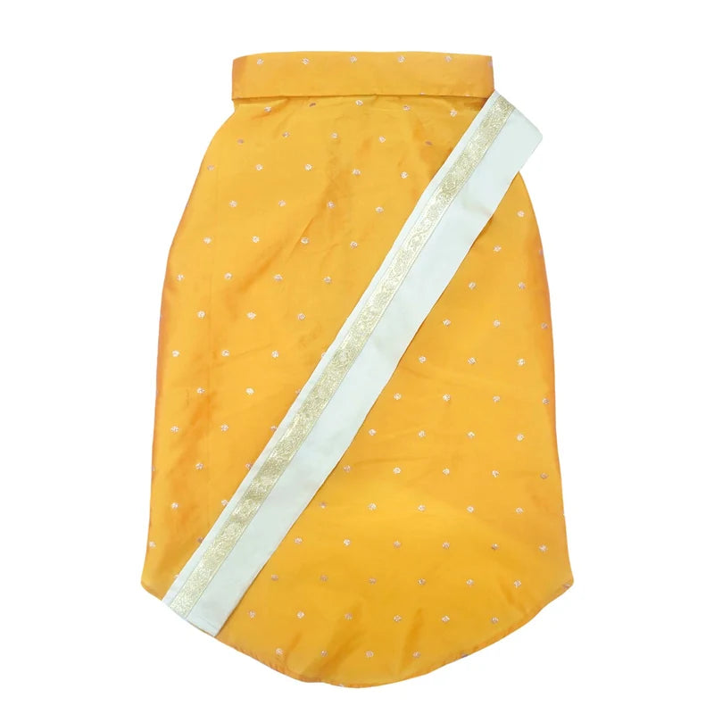 Bandhani Mundu Kurta BY Combo