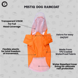Mistiq Raincoat - Saffron