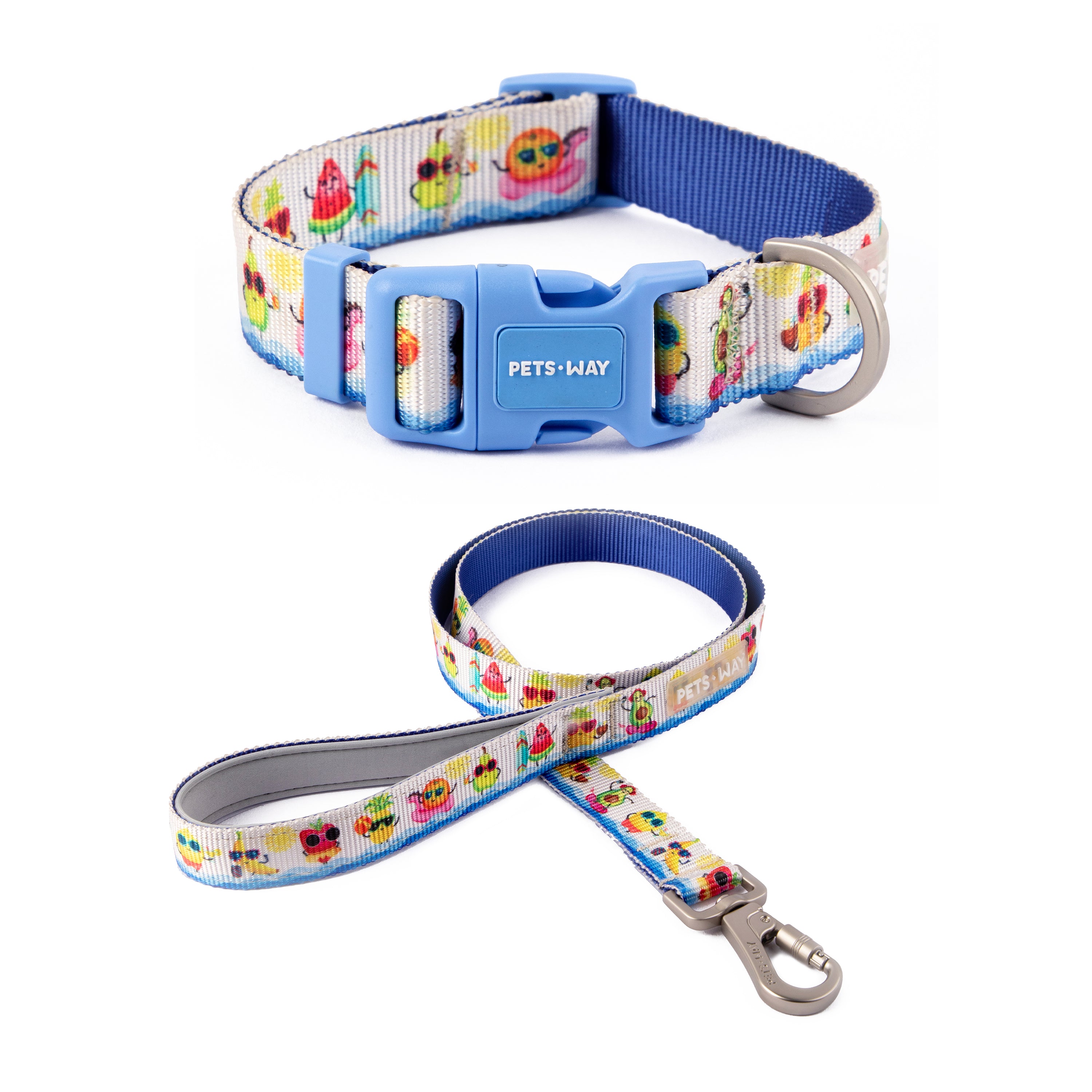 Summer Dog Collar Leash Set