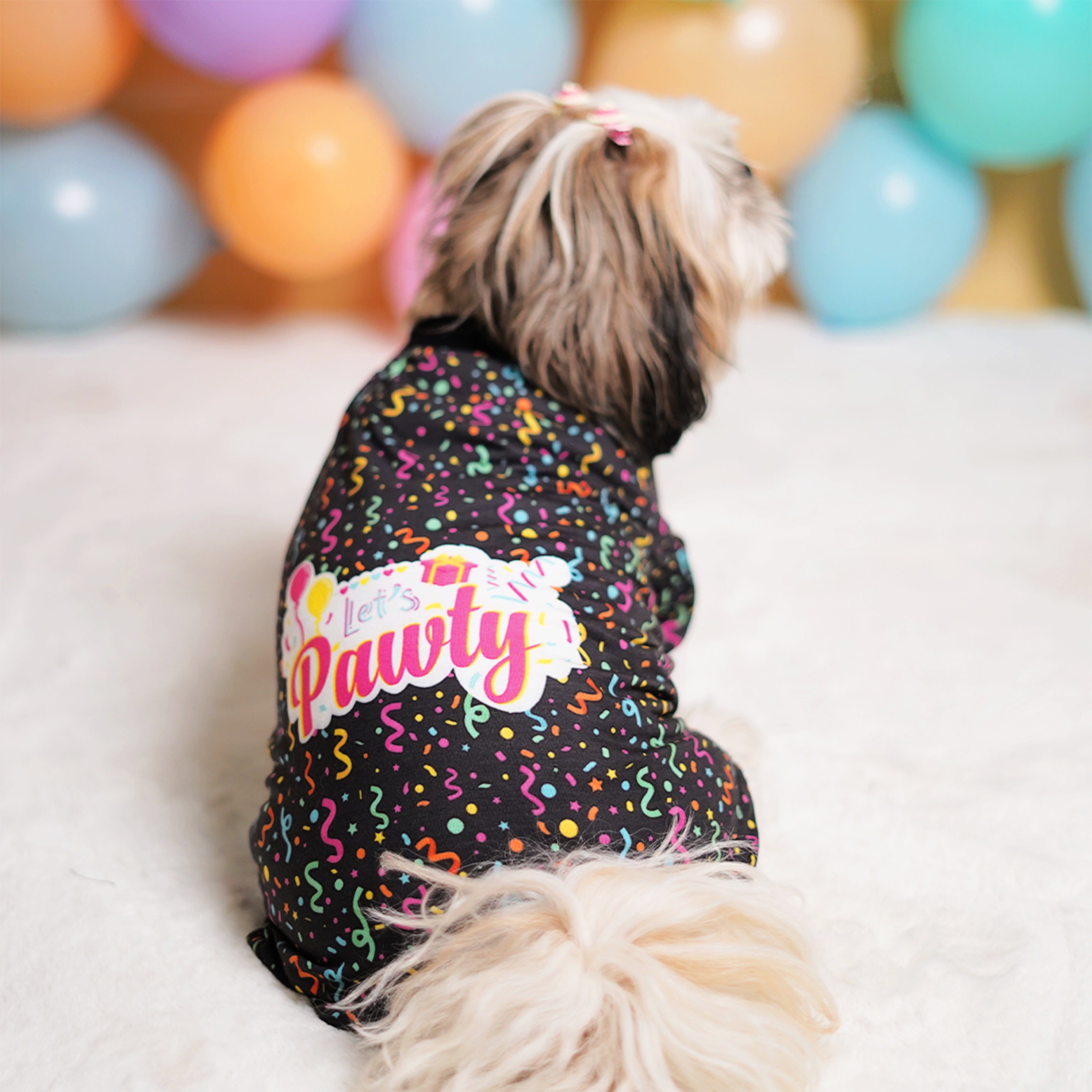 Birthday Dog T-Shirt - Black