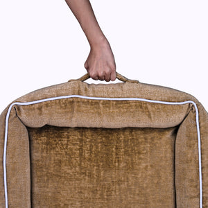 Cuddle Cloud Fawn Dog Bed