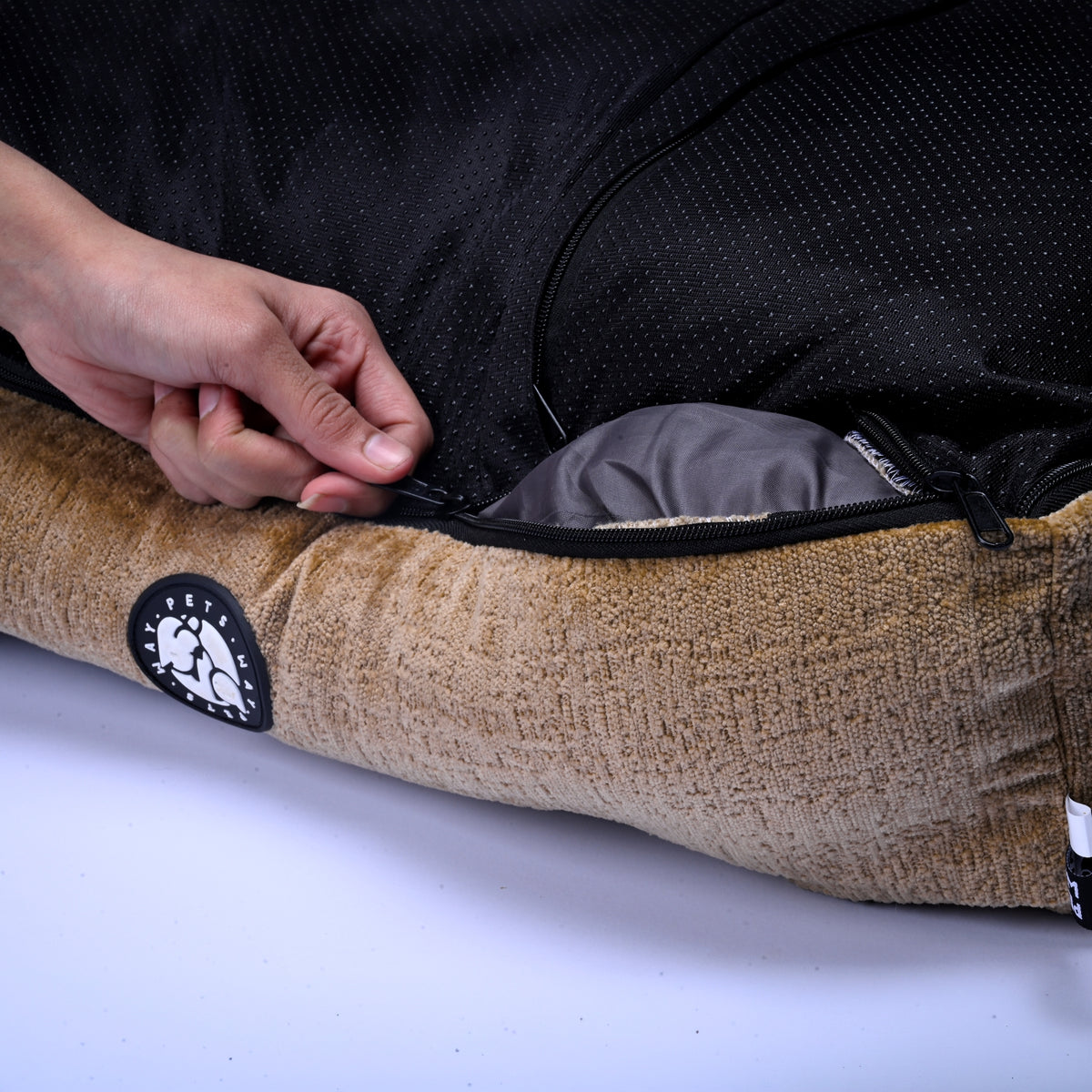 Cuddle Cloud Fawn Dog Bed