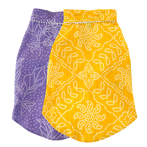 Bandhani Blast - Dog Kurta Combo