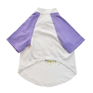 front of Birthday Dog T-Shirt Lavender-petsway