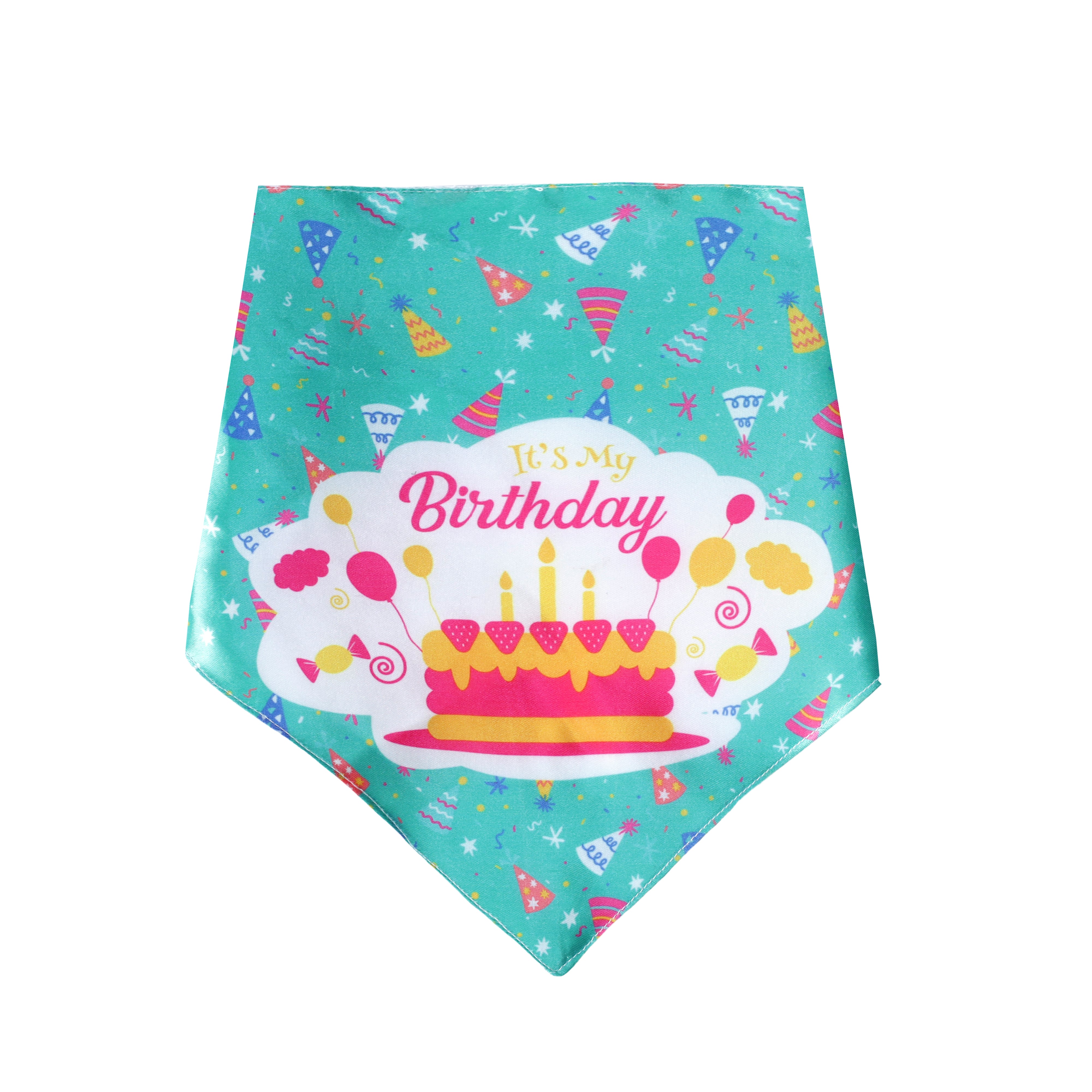 Birthday Dog Bandana - Teal