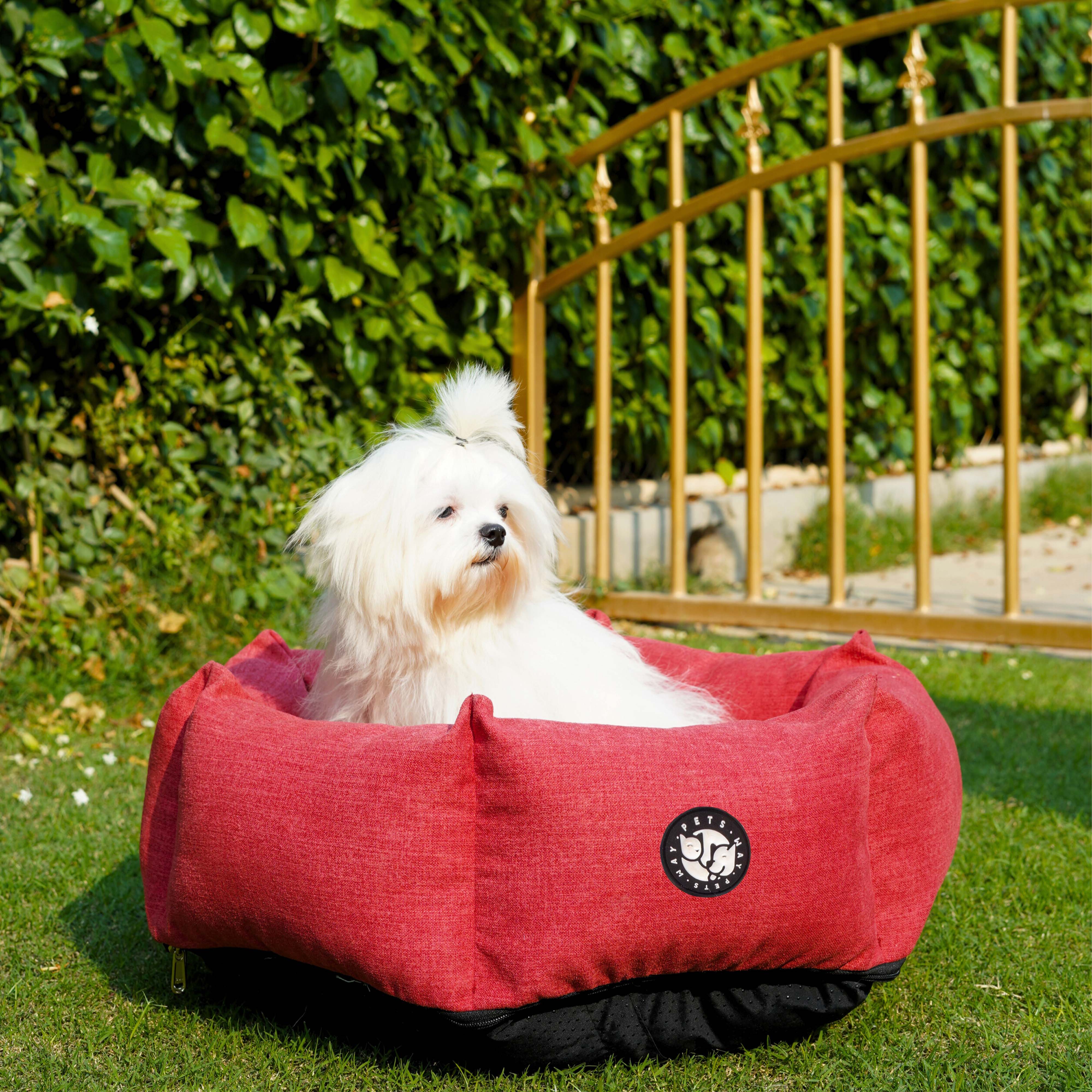 Cherry Dog (Hexagonal Bed)