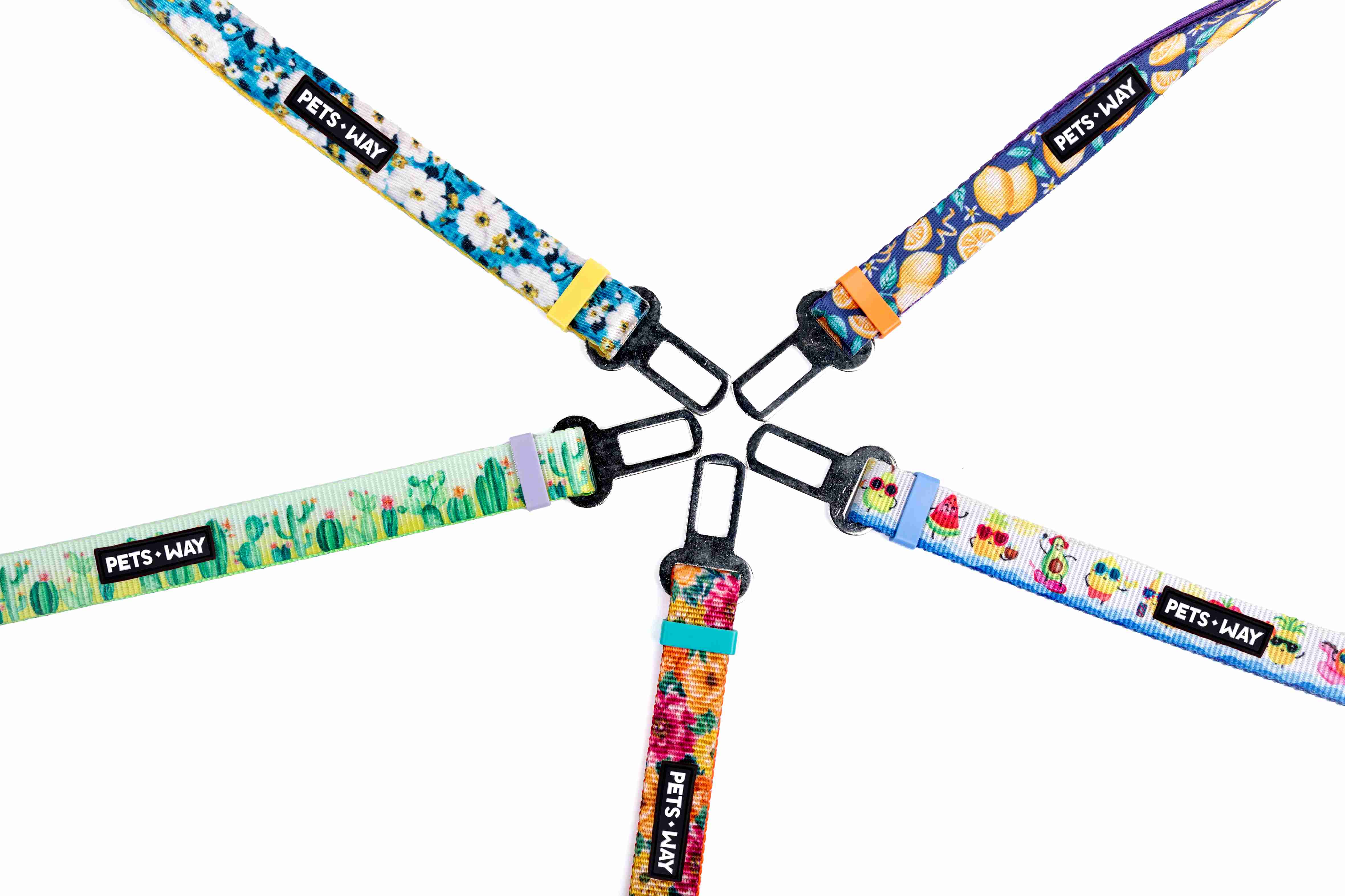 Spring Printed Car Seat Belt