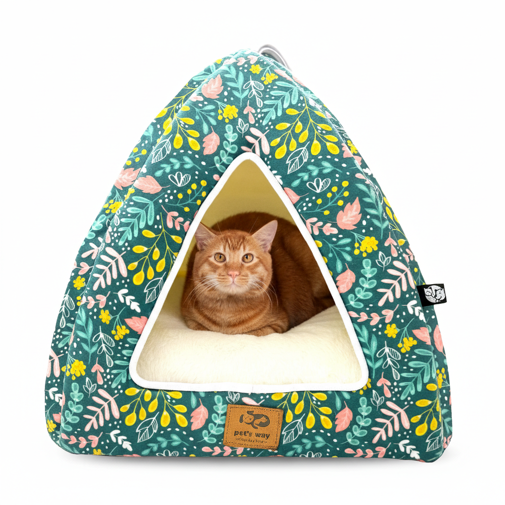 Catbloom - Cat Bed with Pillow