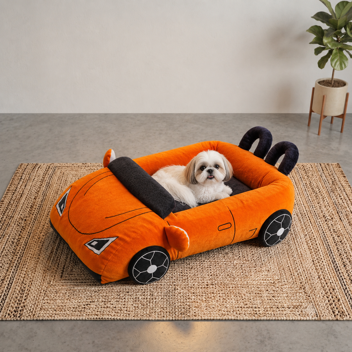 Paw-sche Sports Car Dog Bed