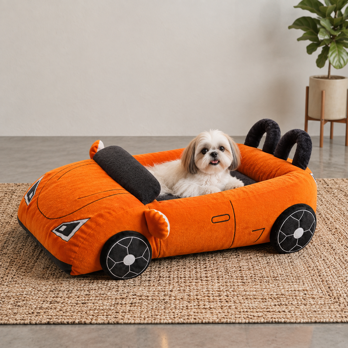Paw-sche Sports Car Dog Bed