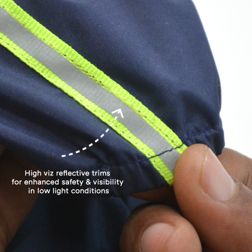 Cloud Dog Raincoat - Navy