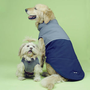 Frost- Navy Dog Jacket